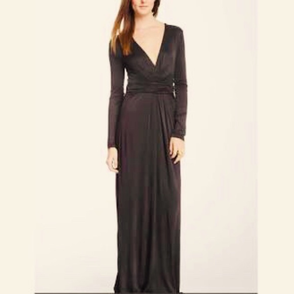 BCBG MAXAZARIA long black dress, Pearl BRAND NEW